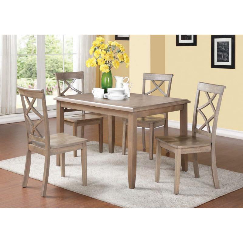Acme Furniture Square Farnley Dining Table 71225 IMAGE 2