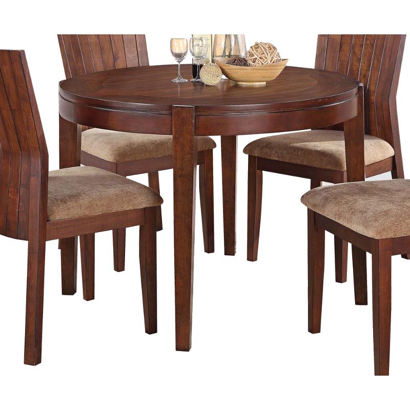 Acme Furniture Round Mauro Dining Table 70542 IMAGE 1
