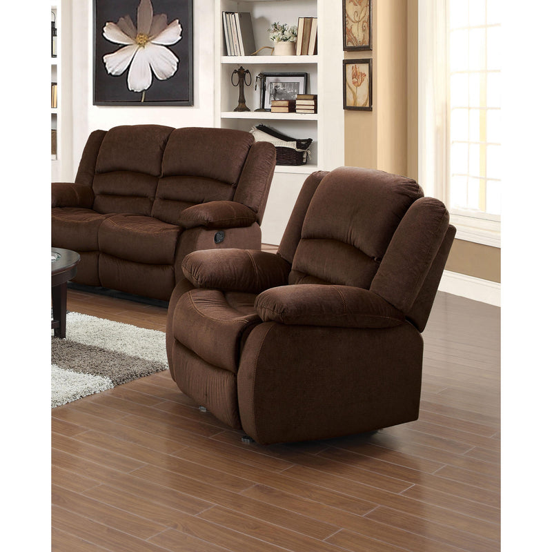 Acme Furniture Bailey Rocker Fabric Recliner 51032 IMAGE 3