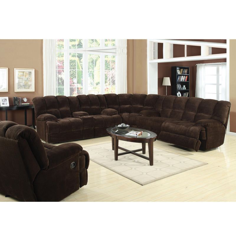 Acme Furniture Ahearn Rocker Fabric Recliner 50477 IMAGE 4