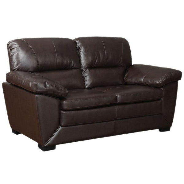 Acme Furniture Wayman Stationary Leather Match Loveseat 51221 IMAGE 1
