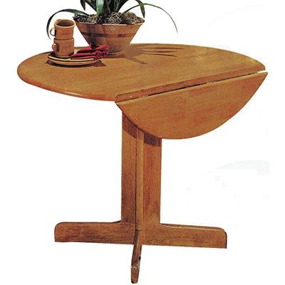 Acme Furniture Round Dining Table with Pedestal Base 2983 IMAGE 1