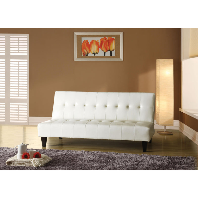 Acme Furniture Conrad Polyurethane Sofabed 05858W IMAGE 2