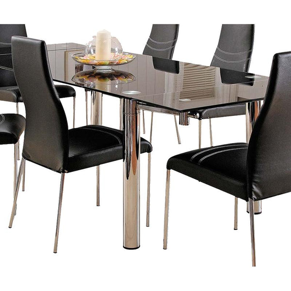 Acme Furniture Dining Table with Glass Top 6805 IMAGE 1