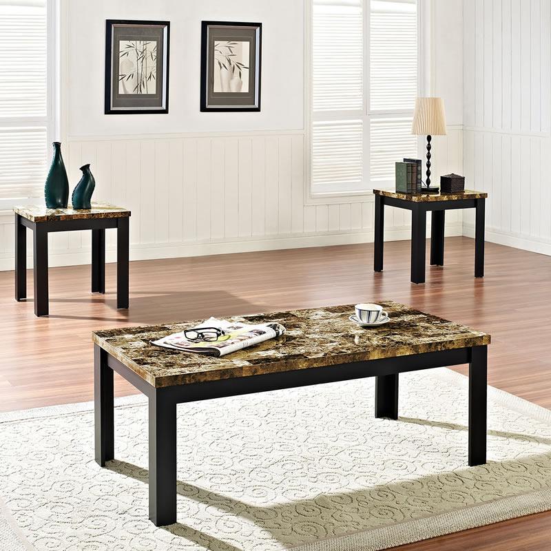 Acme Furniture Finely Occasional Table Set 80320 IMAGE 1