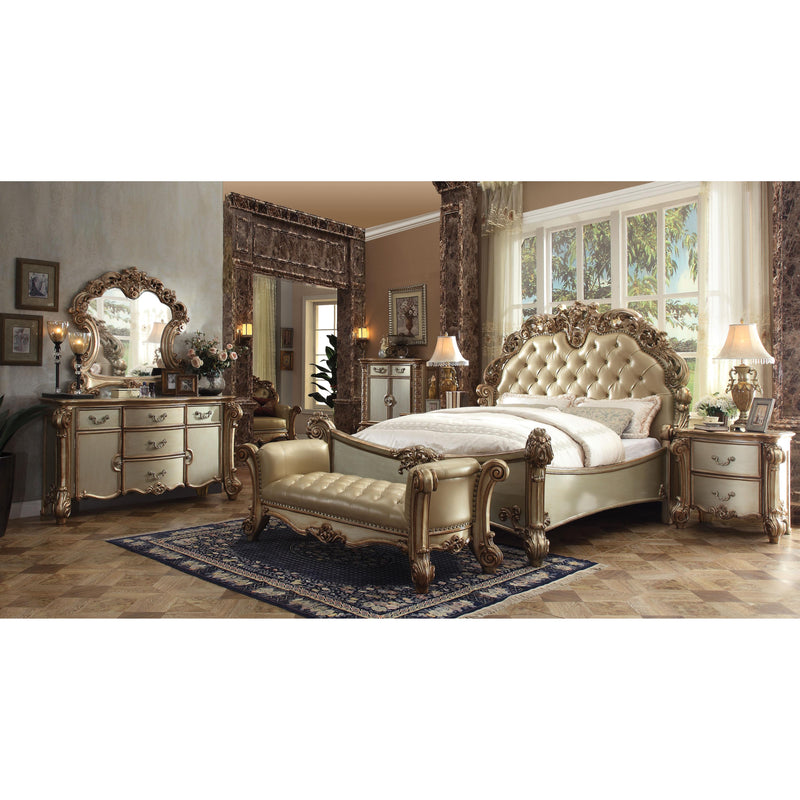 Acme Furniture Vendome California King Upholstered Panel Bed 22994CK IMAGE 3