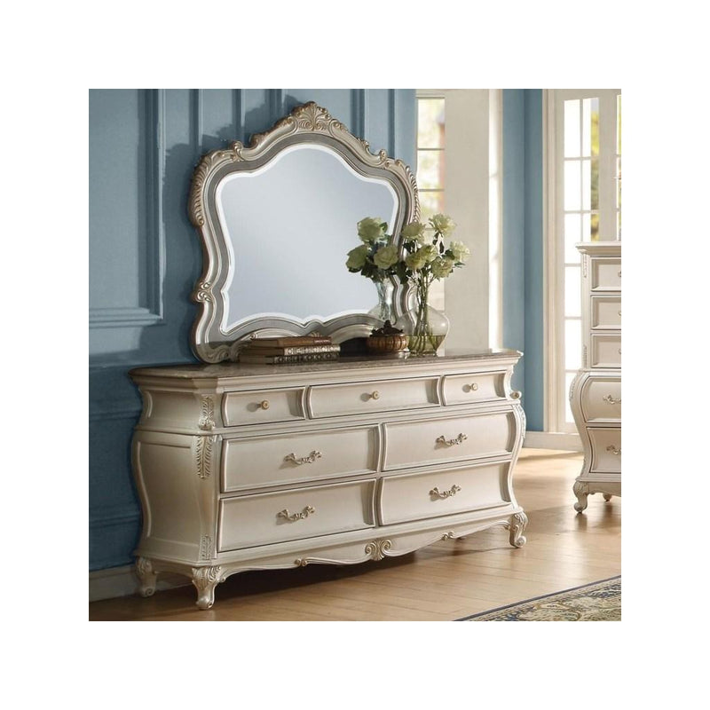 Acme Furniture Chantelle Arched Dresser Mirror 23544 IMAGE 2