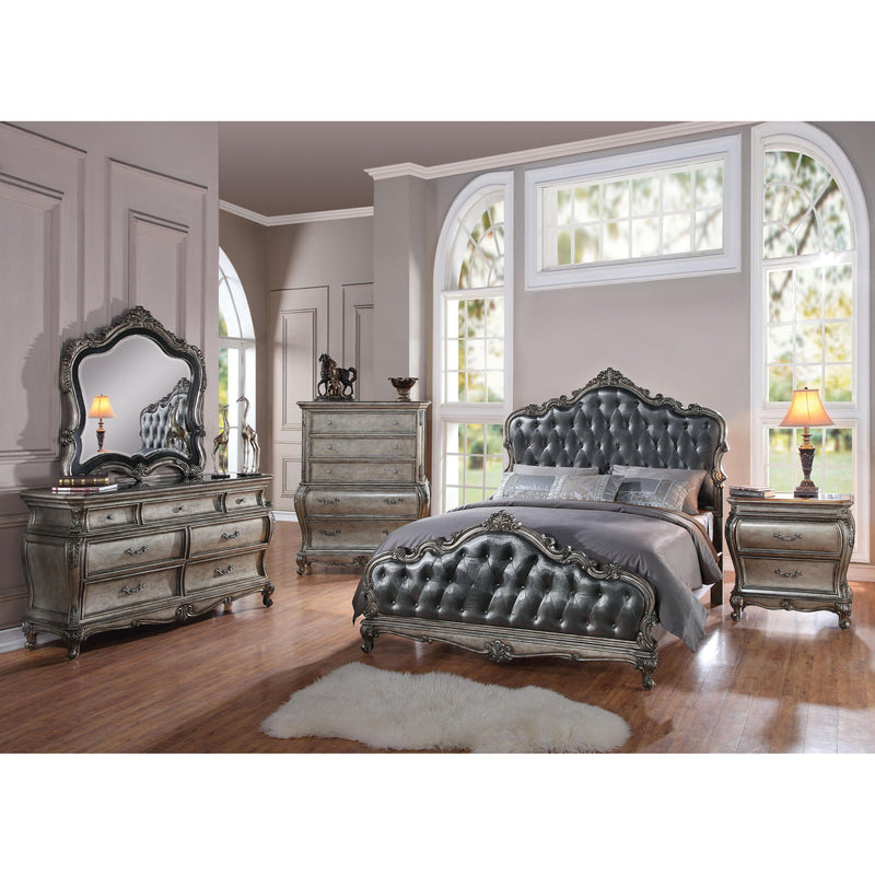 Acme Furniture Chantelle King Upholstered Bed 20537EK IMAGE 3