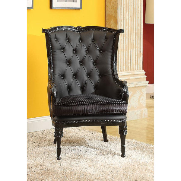 Acme Furniture Pawnee Stationary Polyurethane Accent Chair 59120 IMAGE 1