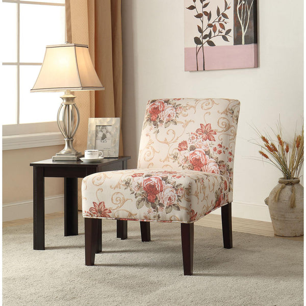 Acme Furniture Riston Stationary Fabric Accent Chair 59305 IMAGE 1