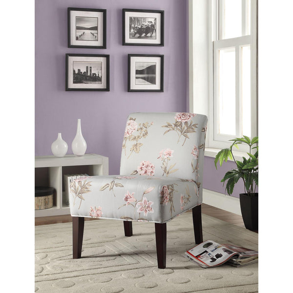 Acme Furniture Riston Stationary Fabric Accent Chair 59306 IMAGE 1