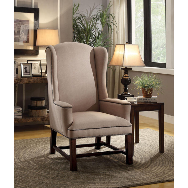 Acme Furniture Wells Stationary Fabric Accent Chair 59308 IMAGE 1