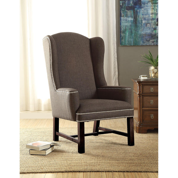 Acme Furniture Wells Stationary Fabric Accent Chair 59309 IMAGE 1