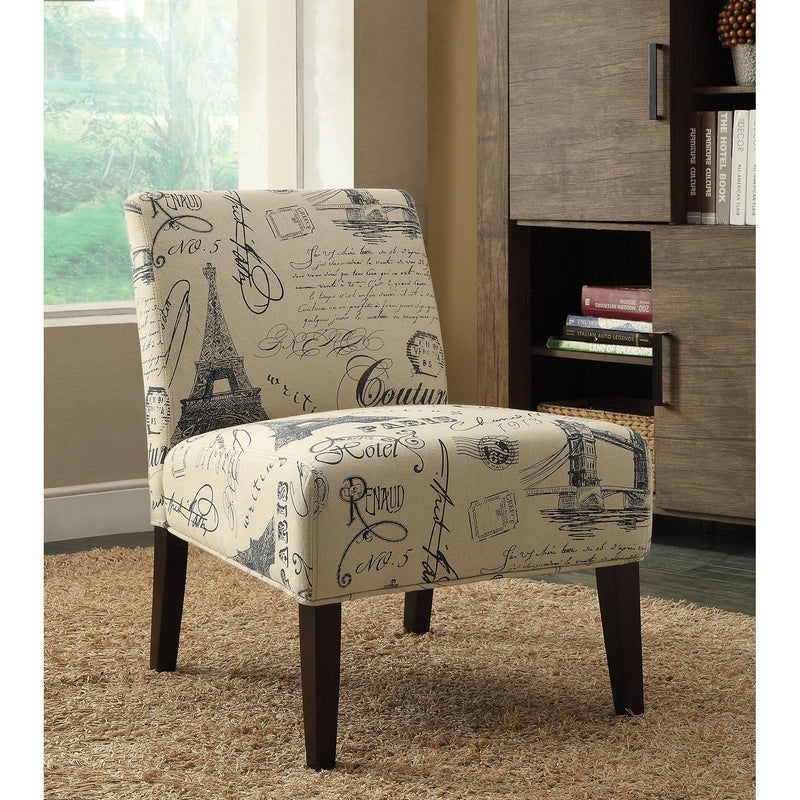 Acme Furniture Reece Stationary Fabric Accent Chair 96225 IMAGE 1