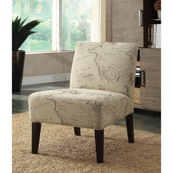 Acme Furniture Reece Stationary Fabric Accent Chair 96229 IMAGE 1