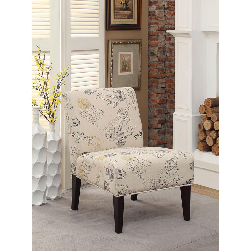 Acme Furniture Reece Stationary Fabric Accent Chair 96231 IMAGE 1