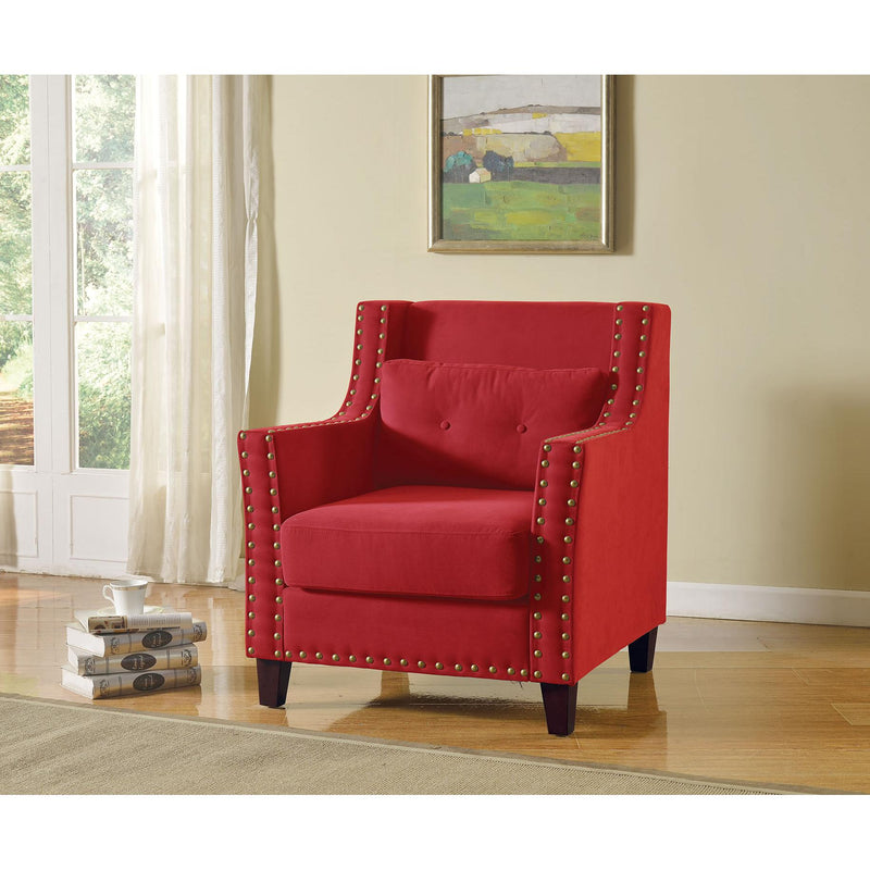 Acme Furniture Cibil Stationary Fabric Accent Chair 59318 IMAGE 1