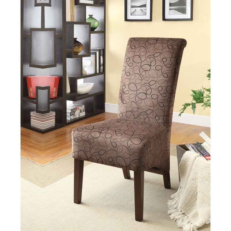 Acme Furniture Howie Stationary Fabric Accent Chair 59161 IMAGE 1