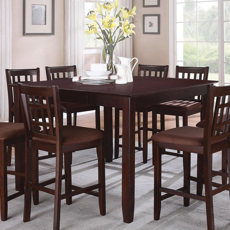 Acme Furniture Square Adalia Counter Height Dining Table 70680 IMAGE 1