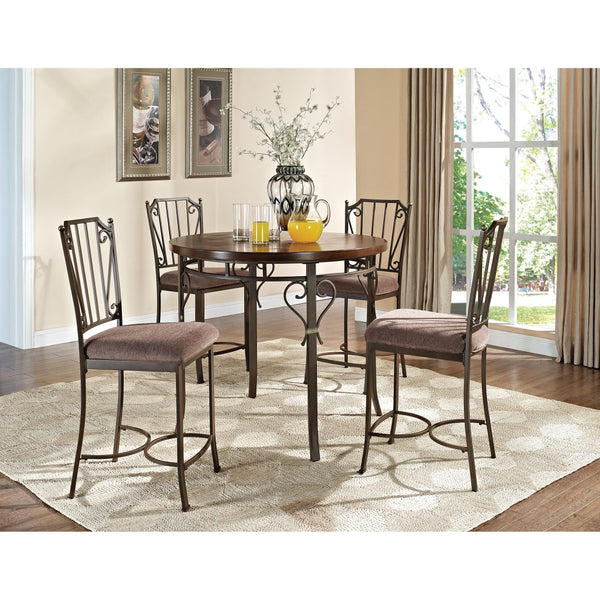 Acme Furniture Round Barry Counter Height Dining Table 70690 IMAGE 1