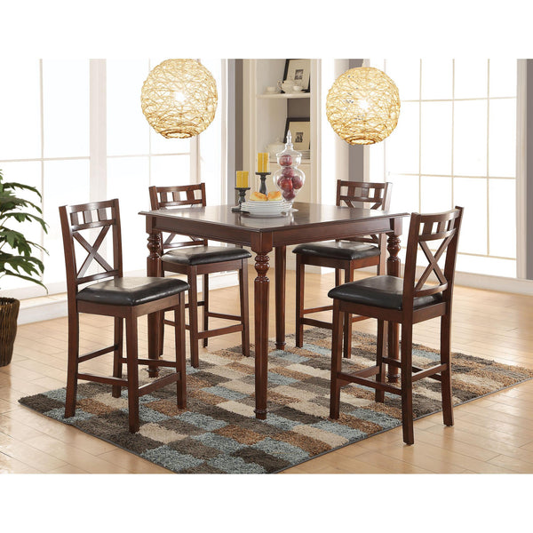 Acme Furniture Square Weldon Counter Height Dining Table 72625 IMAGE 1