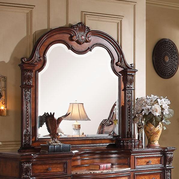 Acme Furniture Nathaneal Arched Dresser Mirror 22314 IMAGE 1