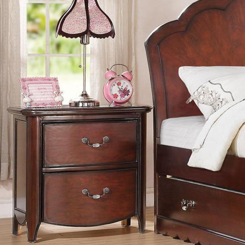 Acme Furniture Cecilie 2-Drawer Kids Nightstand 30283 IMAGE 2