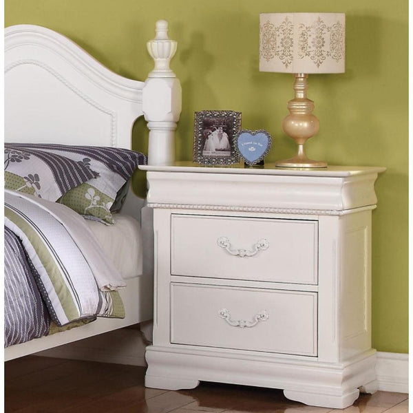 Acme Furniture Classique 2-Drawer Kids Nightstand 30129 IMAGE 1