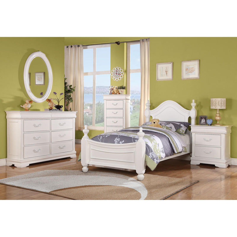 Acme Furniture Classique 2-Drawer Kids Nightstand 30129 IMAGE 2