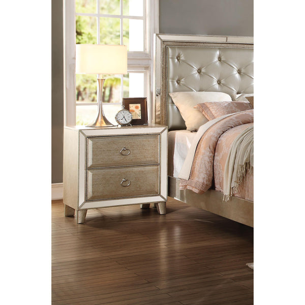 Acme Furniture Voeville 2-Drawer Nightstand 21003 IMAGE 1