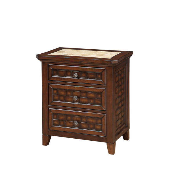 Acme Furniture Carmela 3-Drawer Nightstand 24783 IMAGE 1
