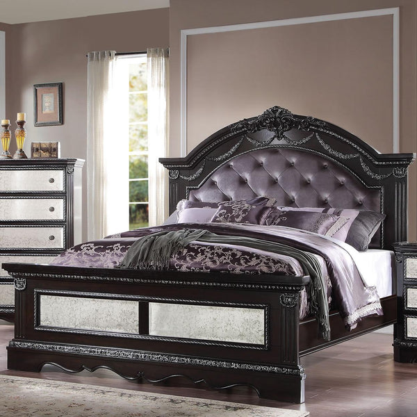 Acme Furniture Athena Silver Queen Bed 20920Q IMAGE 1