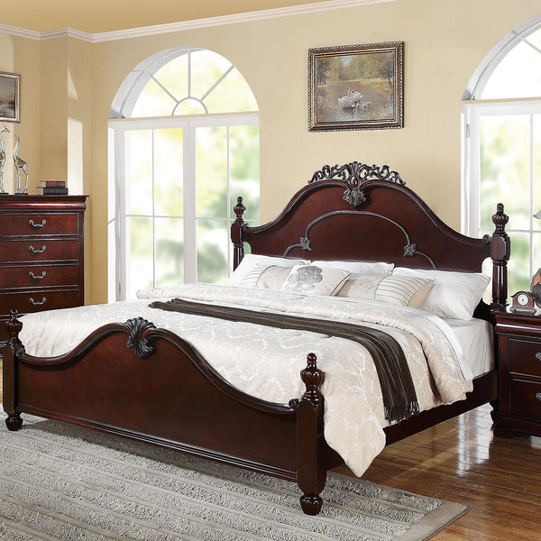Acme Furniture Gwyneth Queen Poster Bed 21860Q IMAGE 1