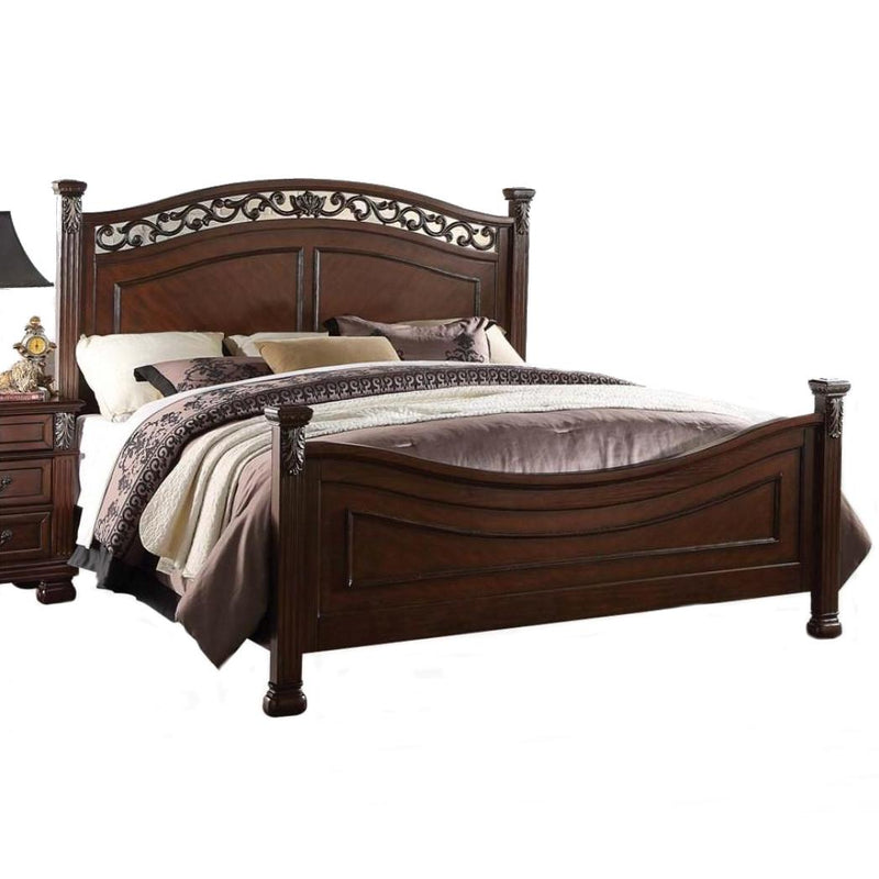 Acme Furniture Manfred Queen Poster Bed 22770Q IMAGE 1