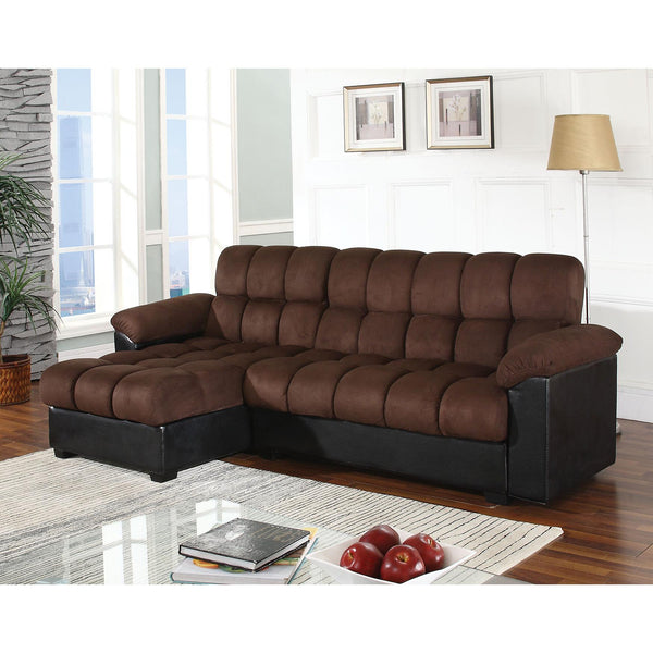 Acme Furniture Ardice Fabric Sleeper Sectional 51167 IMAGE 1