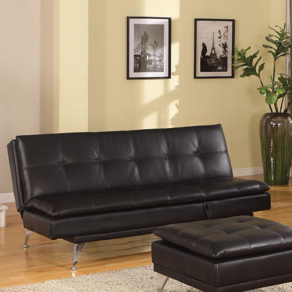 Acme Furniture Frasier Polyurethane Sofabed 57080 IMAGE 1