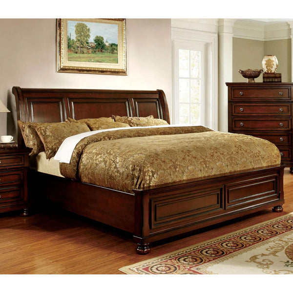Furniture of America Northville California King Sleigh Bed CM7682CK-BED IMAGE 1