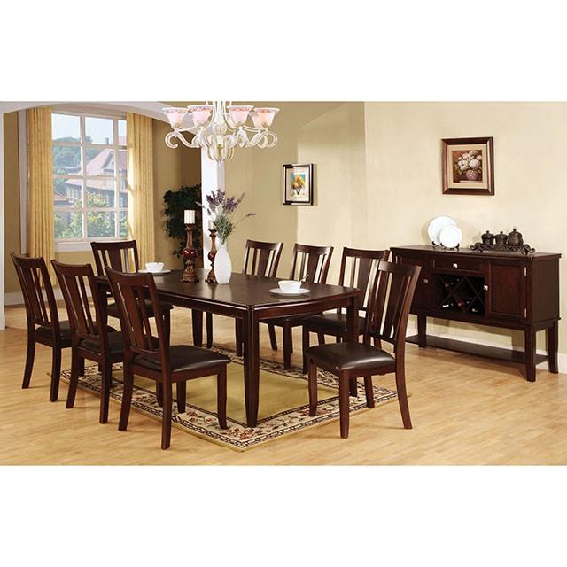 Furniture of America Edgewood I Dining Table CM3336T IMAGE 2