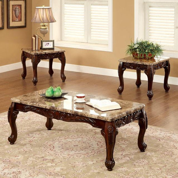 Furniture of America Lechester Occasional Table Set CM4487-3PK IMAGE 1