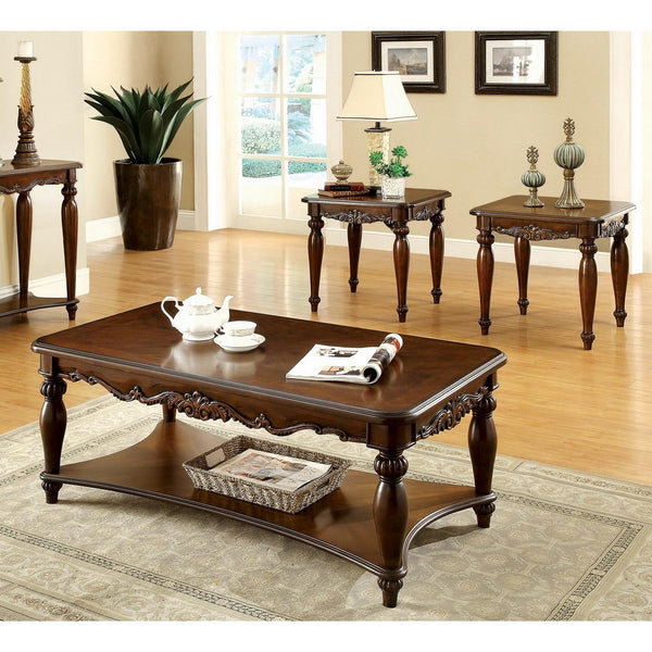 Furniture of America Bunbury Occasional Table Set CM4915-3PK IMAGE 1