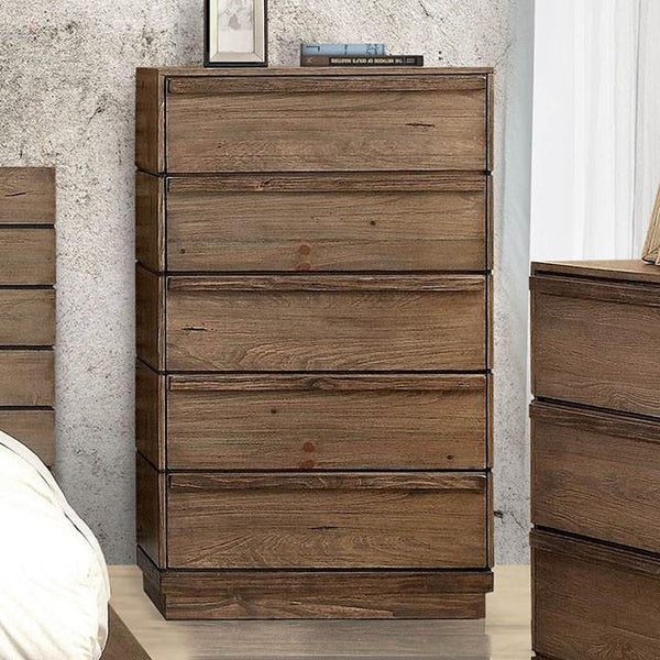 Furniture of America Coimbra 5-Drawer Chest CM7623C IMAGE 1