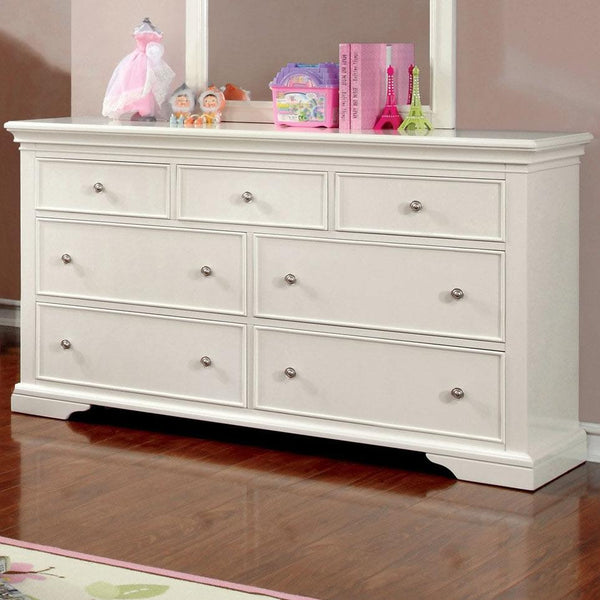 Furniture of America Millan 7-Drawer Kids Dresser CM7943WH-D IMAGE 1