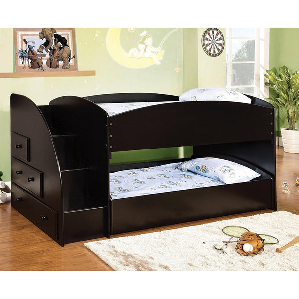 Furniture of America Kids Beds Loft Bed CM-BK921BK-T-BED IMAGE 1