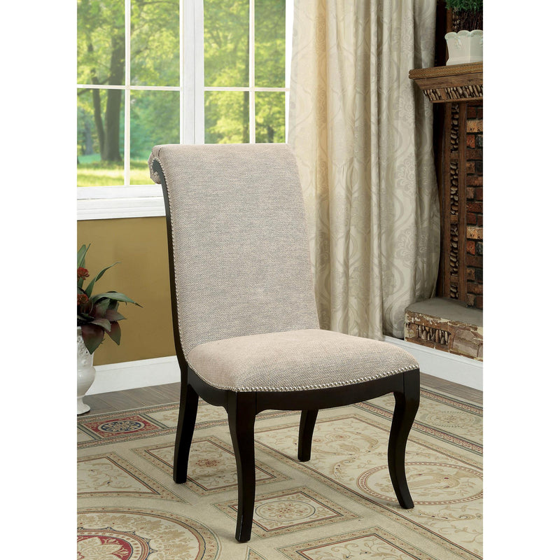 Furniture of America Ornette Dining Table with Pedestal Base CM3353T-TABLE IMAGE 4