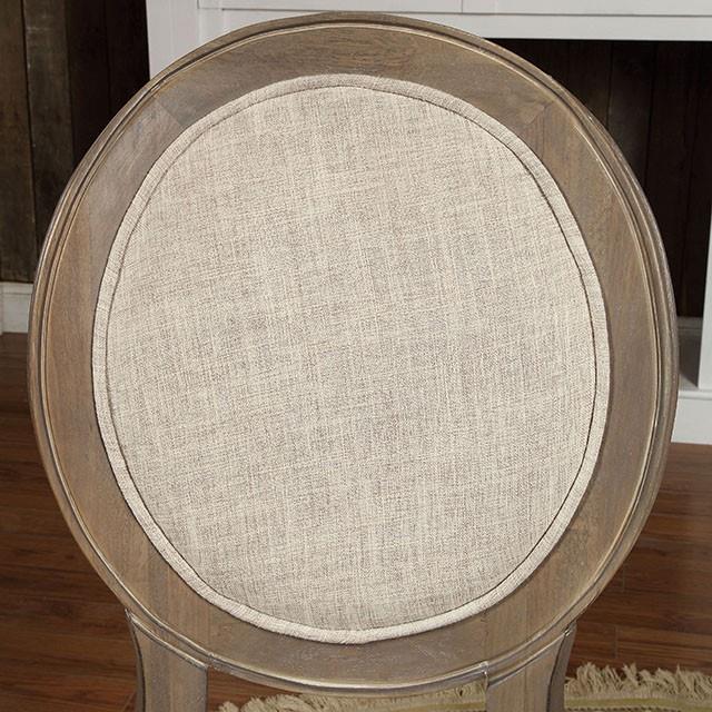 Furniture of America Round Kathryn Dining Table CM3872RT-TABLE IMAGE 4