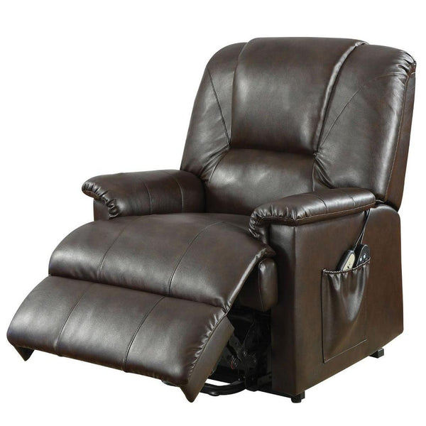 Acme Furniture Reseda Polyurethane Lift Chair with Massage 10652 IMAGE 1