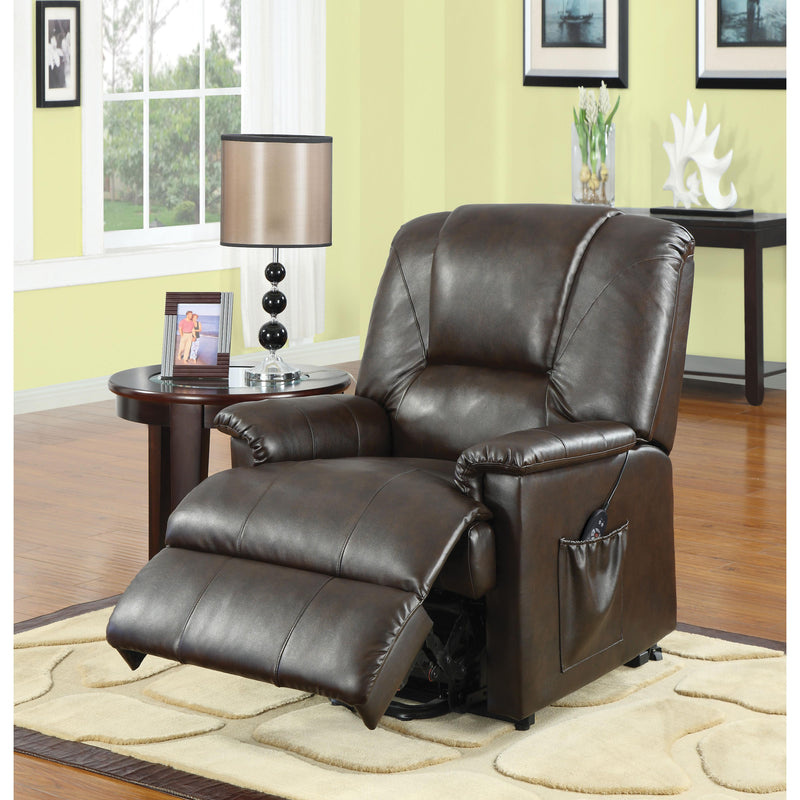 Acme Furniture Reseda Polyurethane Lift Chair with Massage 10652 IMAGE 2