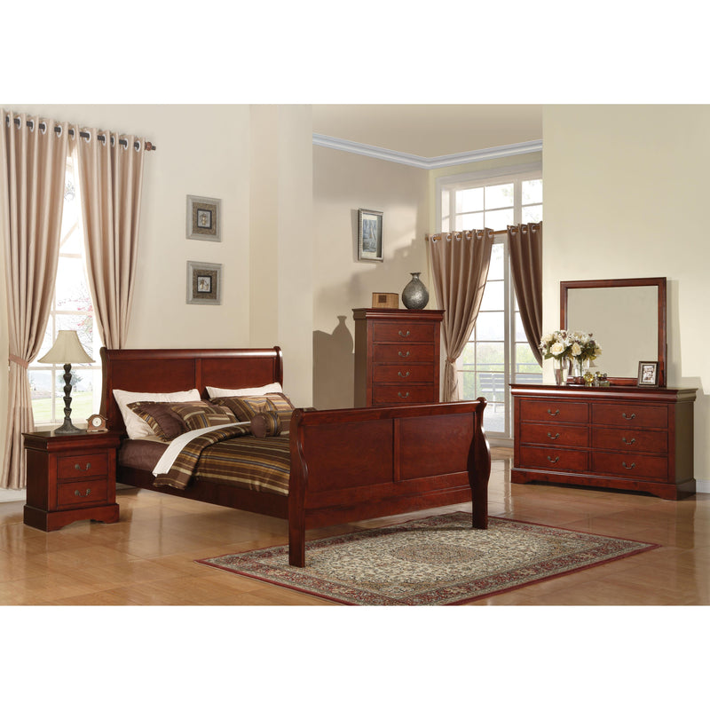 Acme Furniture Louis Philippe III King Sleigh Bed 19517EK IMAGE 1