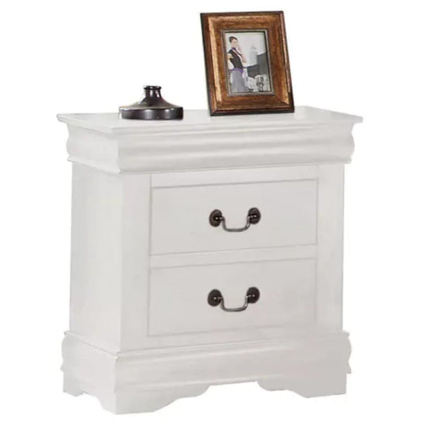 Acme Furniture Louis Philippe 2-Drawer Nightstand 23833 IMAGE 1