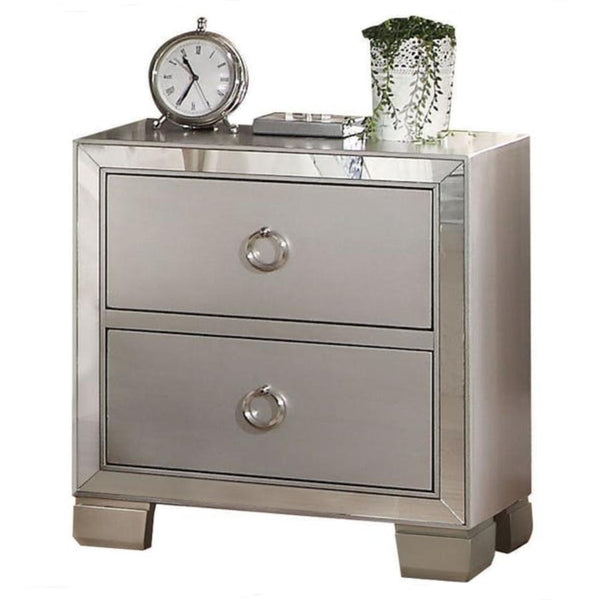 Acme Furniture Voeville 2-Drawer Nightstand 24843 IMAGE 1